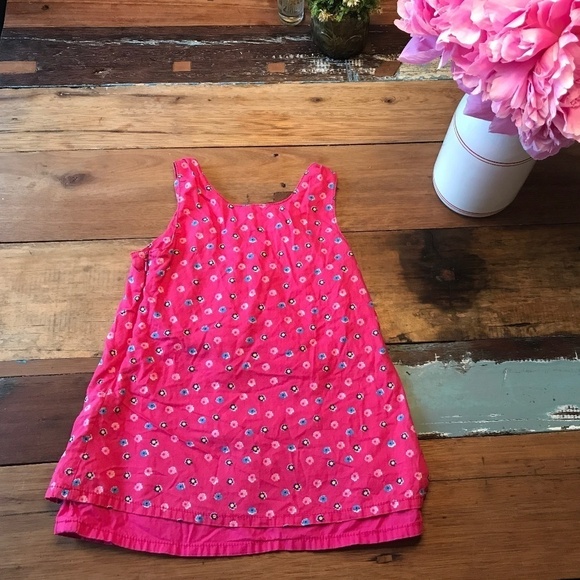 Mexx Dress sleeveless Floral Print Baby Size 12m Pink - Picture 4 of 4